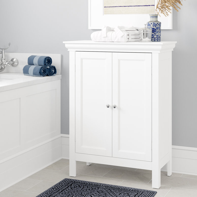Three Posts™ Nantwich Freestanding Bathroom & Reviews Wayfair